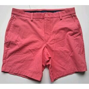 Vineyard Vines On-The-Go Shorts Mens 31 Performance Stretch Coral Casual OTG
